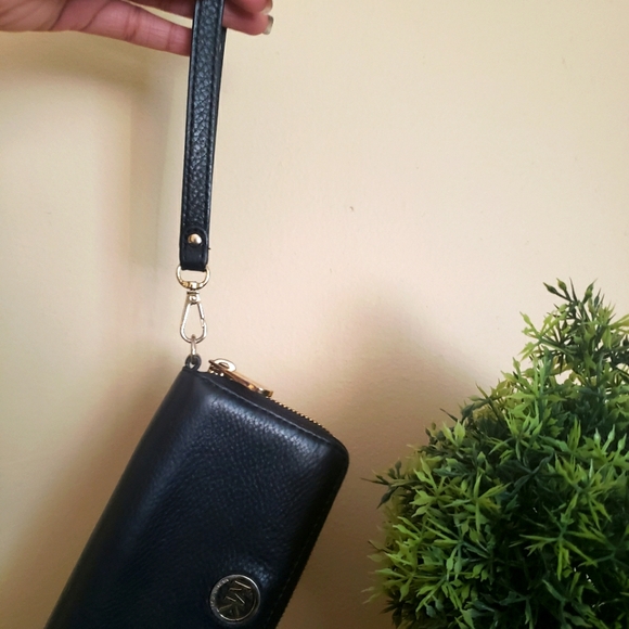 Michael Kors Leather Wristlet - Picture 3 of 8